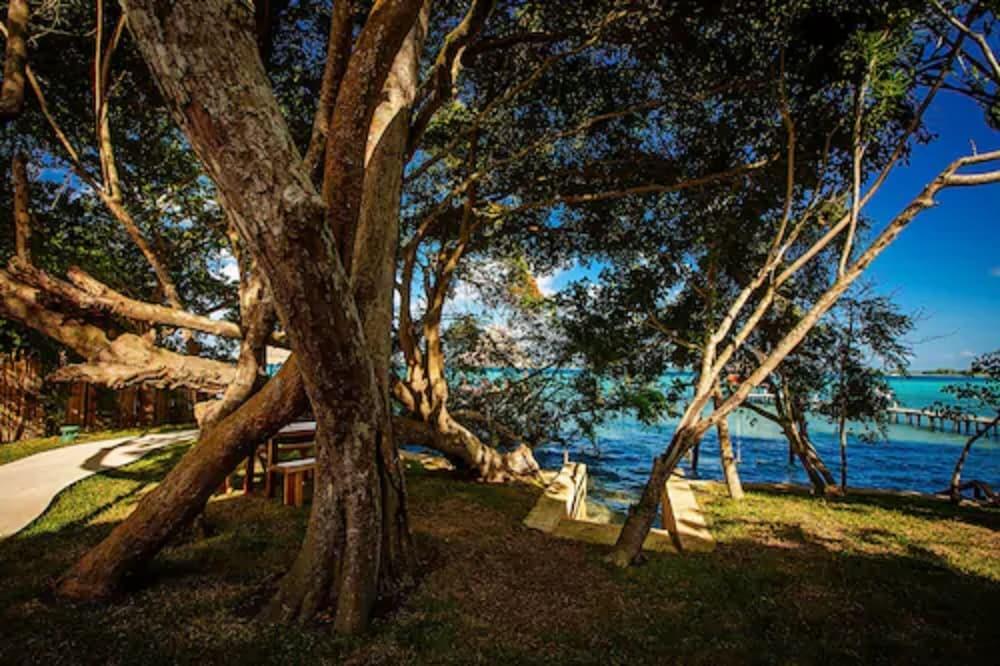 Hotel Carolina Bacalar Bagian luar foto